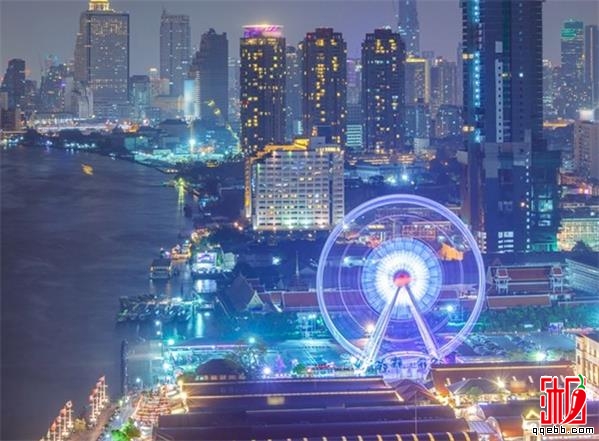 曼谷夜市摩天轮-泰国首都曼谷有的名旅游景点 曼谷旅游十大必去景点